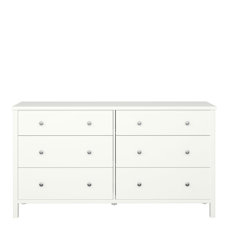 Tromso 3 + 3 Wide Chest Off White