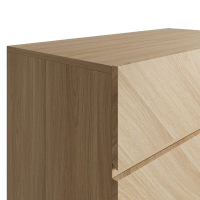 Catania 4 Drawer Chest Euro Oak