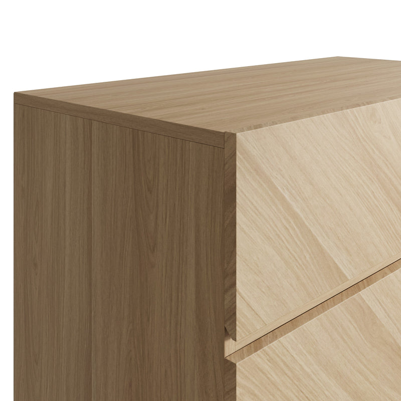 Catania 4 Drawer Chest Euro Oak