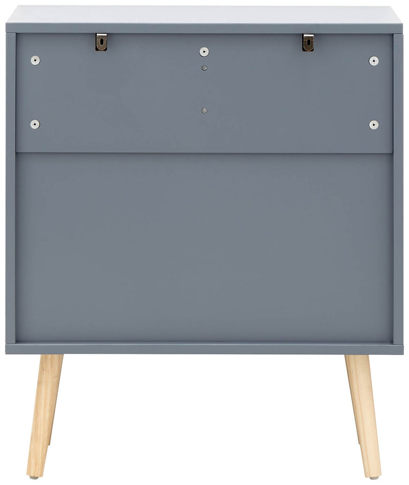 Nyborg 2+2 Drawer Chest Dark Grey