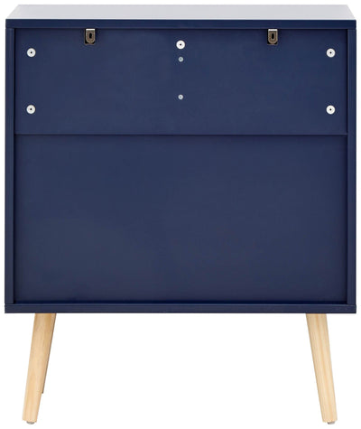 Nyborg 2+2 Drawer Chest Dark Nightshadow Blue