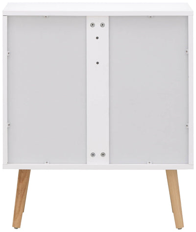 Nyborg 2+2 Drawer Chest White