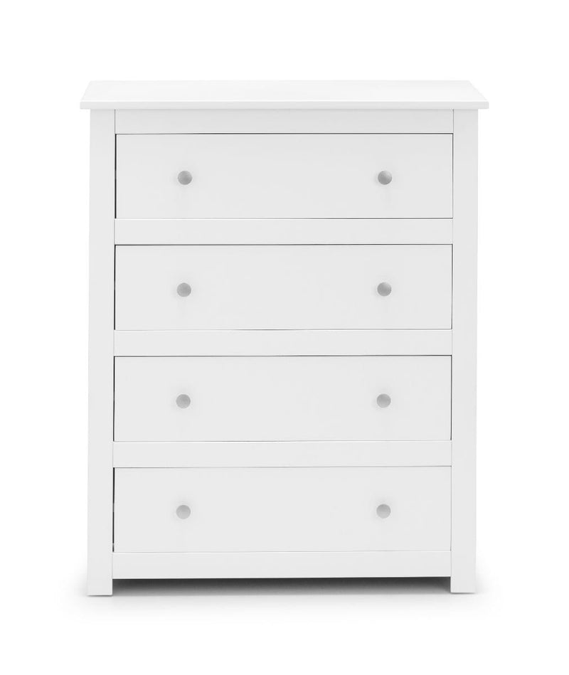 Radley 4 Drawer Chest - Surf White