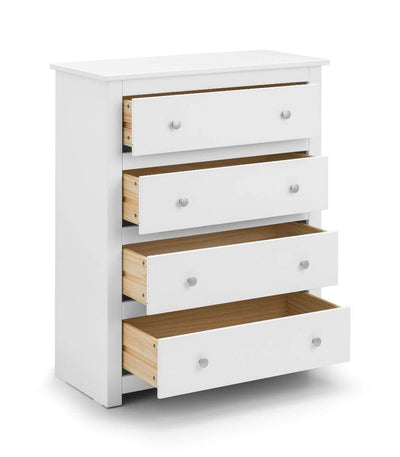 Radley 4 Drawer Chest - Surf White