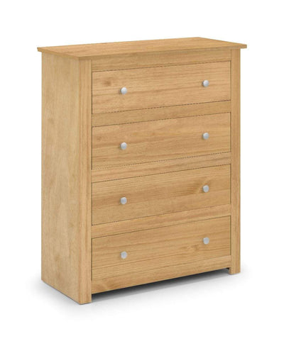 Radley 4 Drawer Chest - Waxed Pine