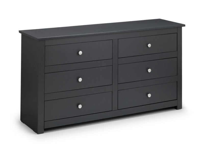 Radley 6 Drawer Chest - Anthracite