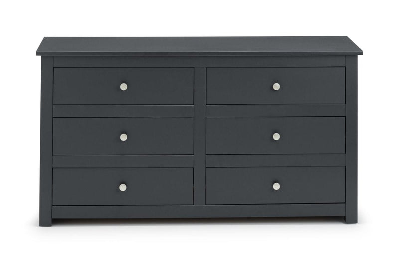 Radley 6 Drawer Chest - Anthracite