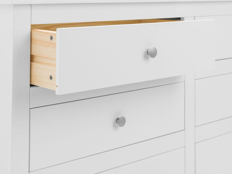 Radley 6 Drawer Chest - Surf White