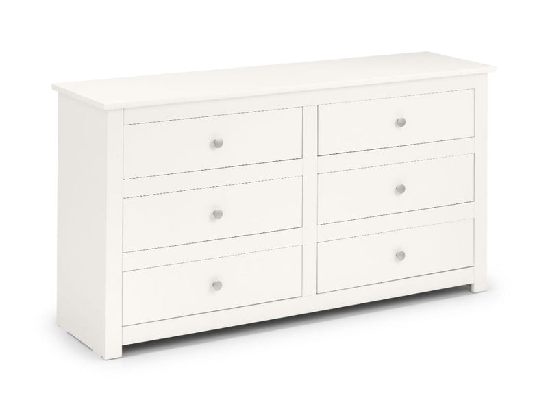 Radley 6 Drawer Chest - Surf White