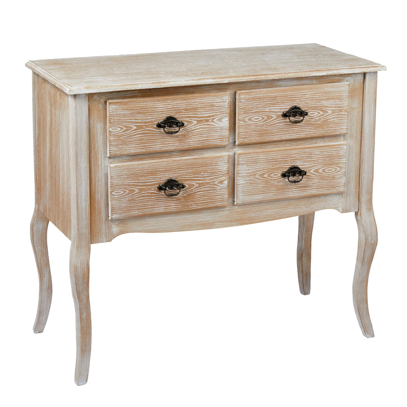 Provence 4 Drawer Chest Weathered Oak