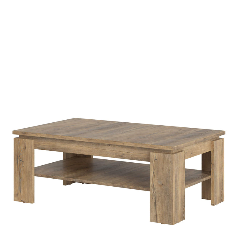 Rapallo - Rapallo Large coffee table in Chestnut and Matera Grey