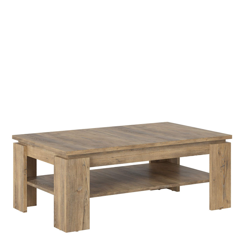 Rapallo - Rapallo Large coffee table in Chestnut and Matera Grey