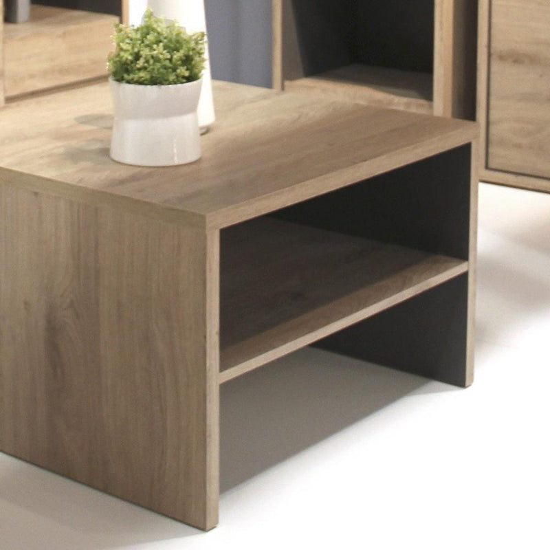 Shetland - Coffee table with shelf - Shetland Oak Finish