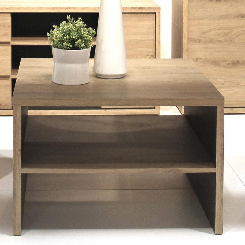 Shetland - Coffee table with shelf - Shetland Oak Finish