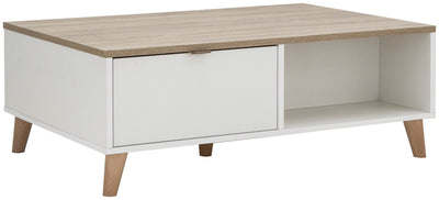 Alma Coffee Table White/Oak