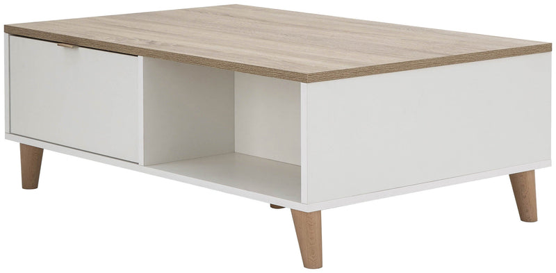 Alma Coffee Table White/Oak