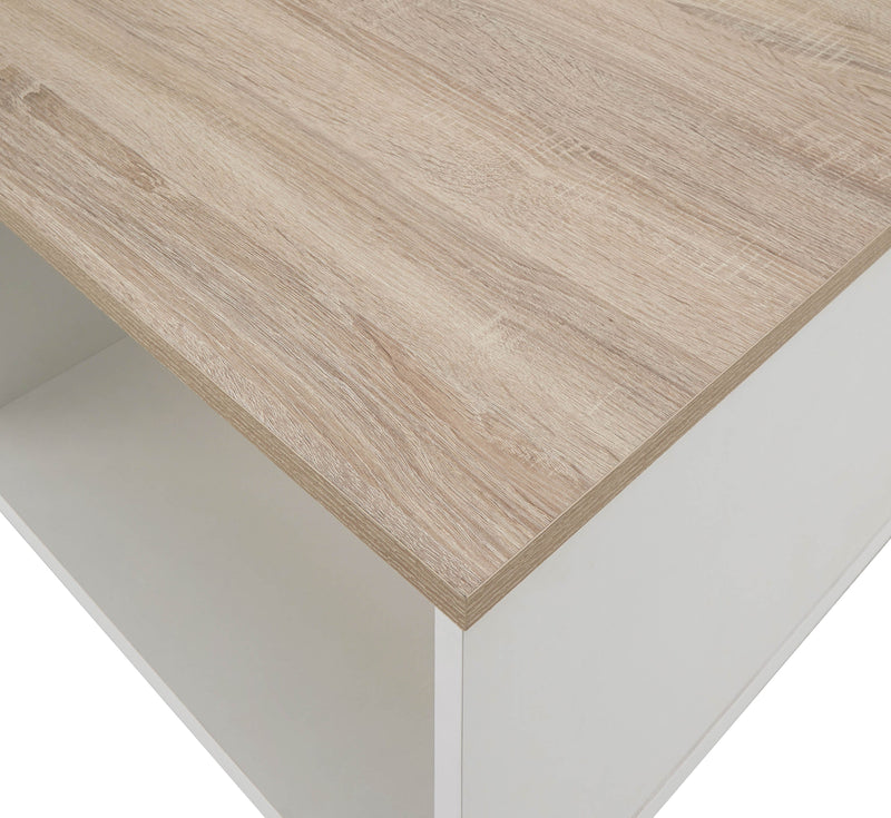 Alma Coffee Table White/Oak