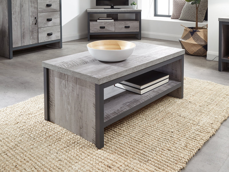 Boston Simple Coffee Table Grey