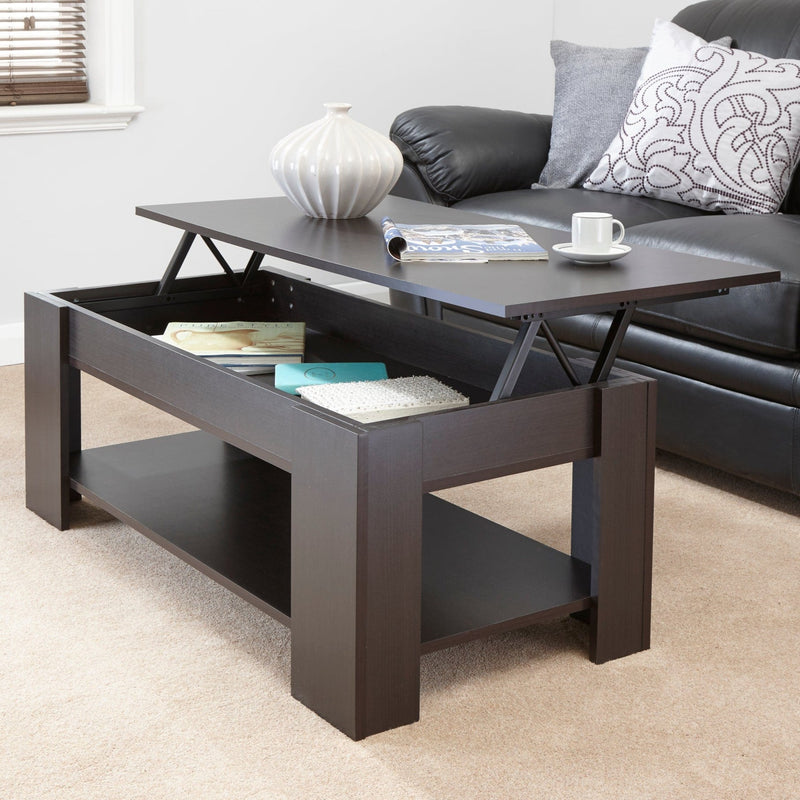 Lift Up Coffee Table Espresso