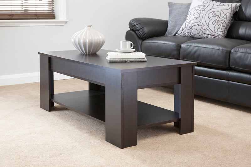 Lift Up Coffee Table Espresso