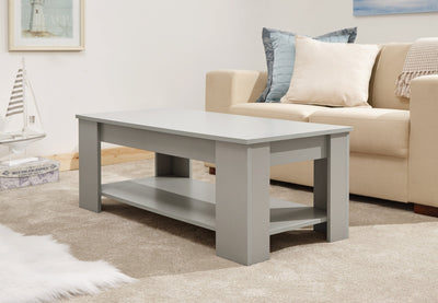 Lift Up Coffee Table Grey