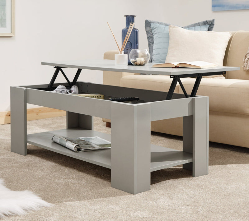 Lift Up Coffee Table Grey