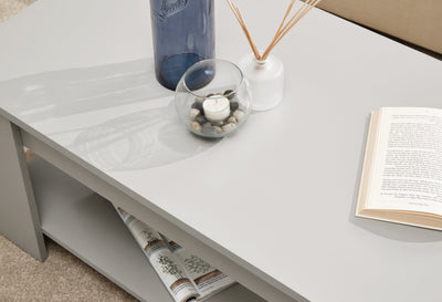 Lift Up Coffee Table Grey