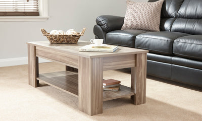 Lift Up Coffee Table Walnut