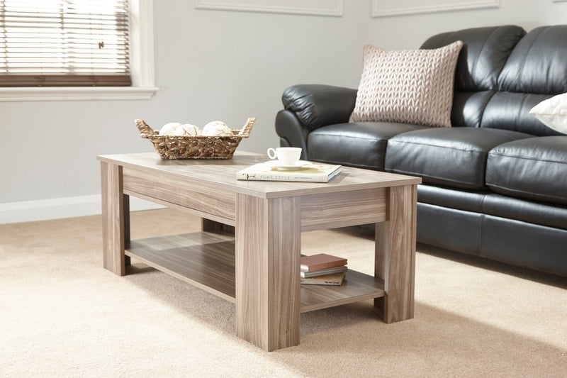 Lift Up Coffee Table Walnut