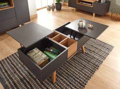 Modena Double Lifting Coffee Table