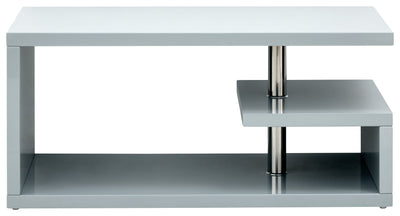 Polar High Gloss Led Coffee Table Grey