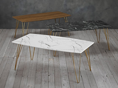 Fusion Coffee Table Black Marble