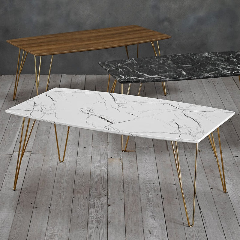 Fusion Coffee Table White Marble