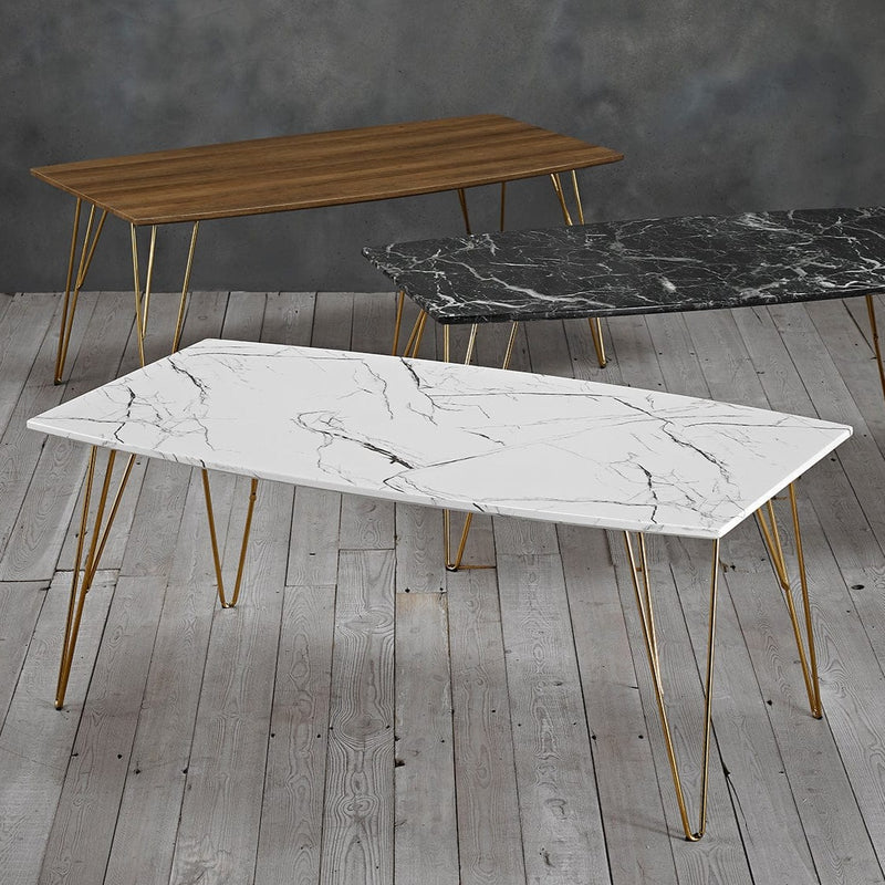 Fusion Coffee Table Black Marble