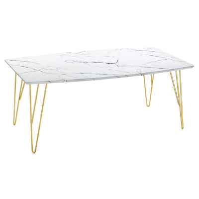 Fusion Coffee Table White Marble