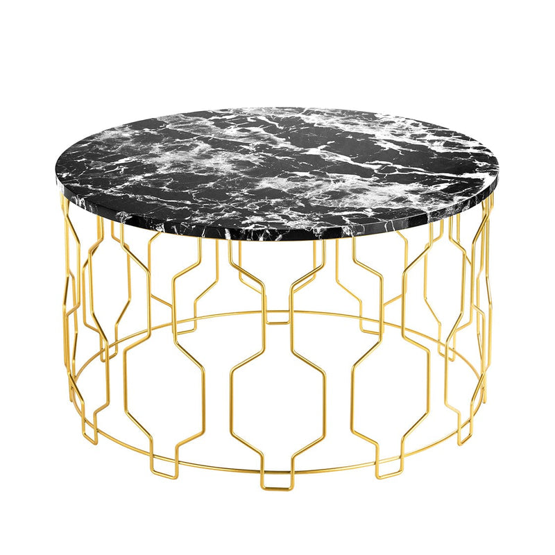 Grace Coffee Table Black Marble