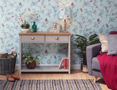 Lancaster Console Hall Table Grey