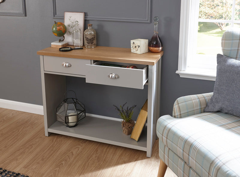 Lancaster Console Hall Table Grey