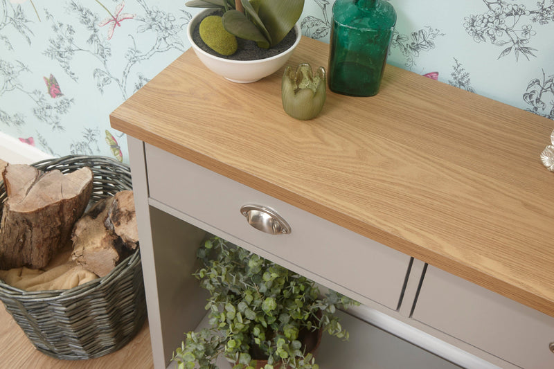 Lancaster Console Hall Table Grey