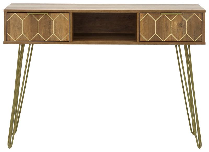 Orleans 2 Drawer Console Desk Mango