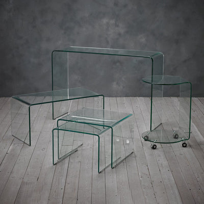 Azurro Console Table Glass