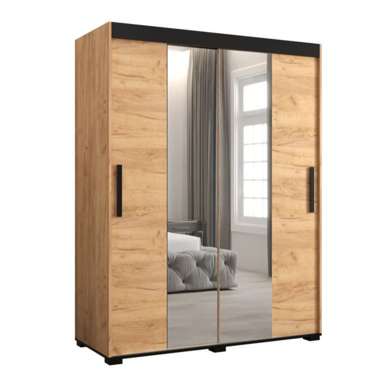 Bergamo T1 Sliding Door Wardrobe 150cm