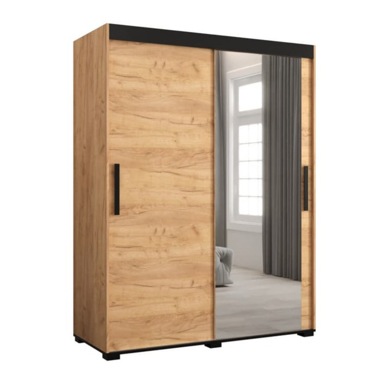 Bergamo T2 Sliding Door Wardrobe 150cm