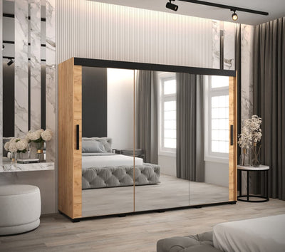 Bergamo T3 Sliding Door Wardrobe 250cm