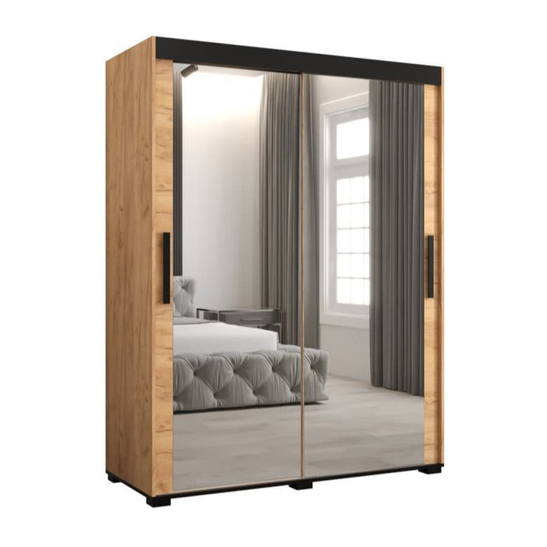 Bergamo T3 Sliding Door Wardrobe 150cm