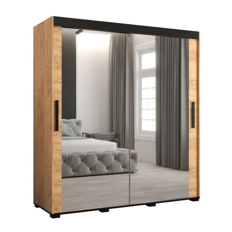 Bergamo T3 Sliding Door Wardrobe 180cm