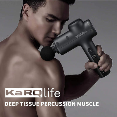 SMTALY Massage Gun Deep Tissue Percussion Muscle,  for Sore Muscle and Stiffness - Portable Cordless Super Quiet Brushless Motorss motor