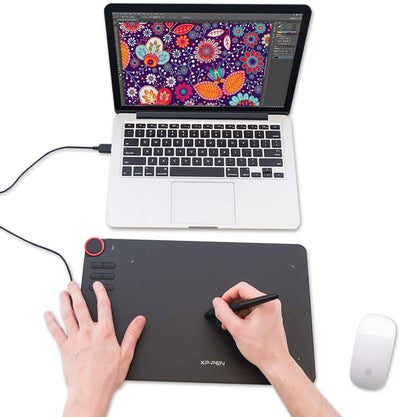 XP-Pen Deco03 Graphics Tablet, Wireless Digital Tablet with 6 Shortcut Keys