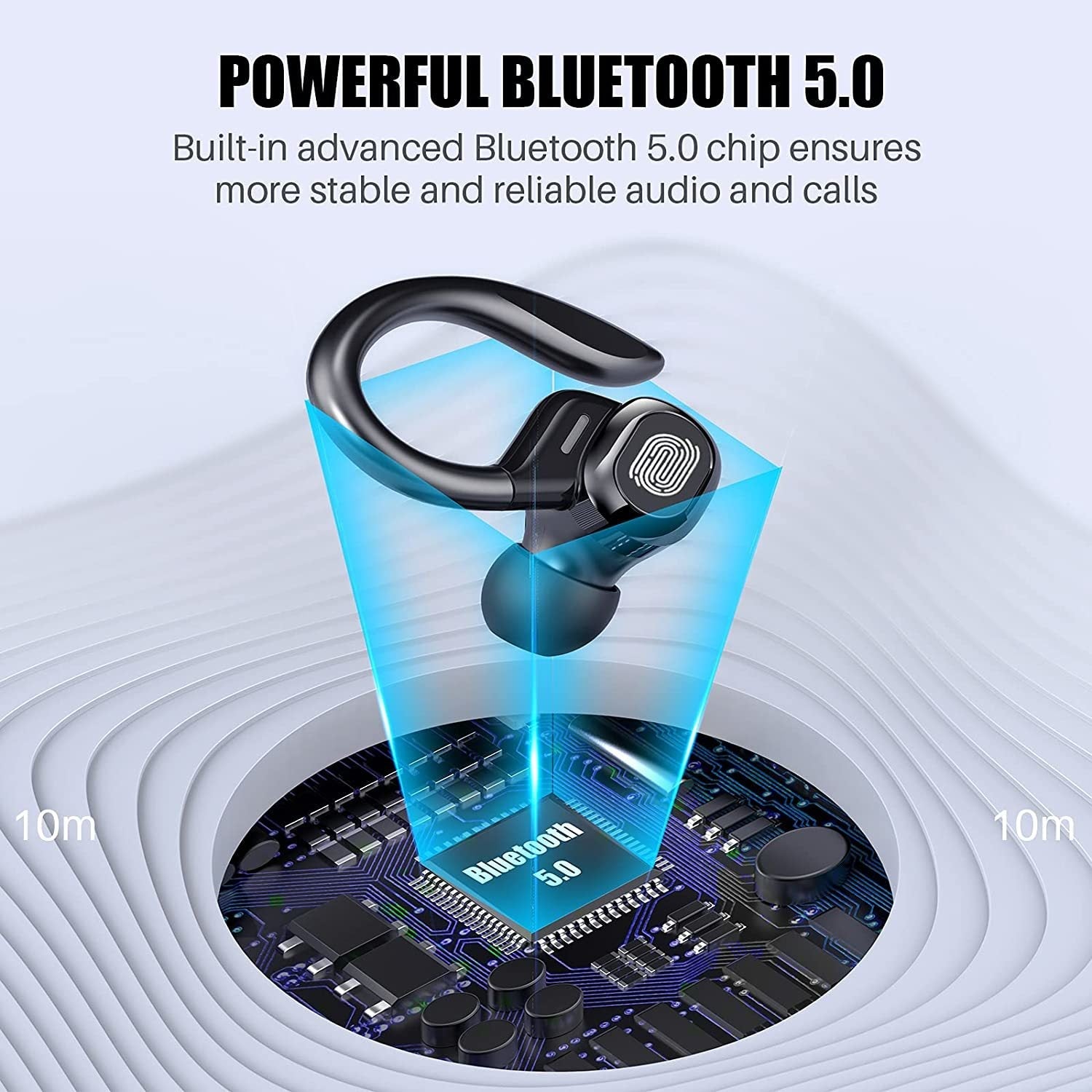 Wireless Earbuds Bluetooth Running Headphones,Bluetooth Earphones with –  Infyniti Home