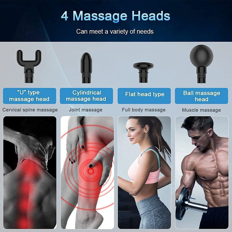 Muscle Massage Mini Handheld Massager Deep Tissue Muscle Relief Massager
